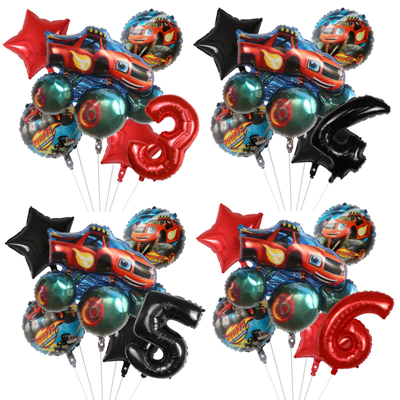 Foil Transfer Machine - 1 zestaw Blaze Monster balony foliowe