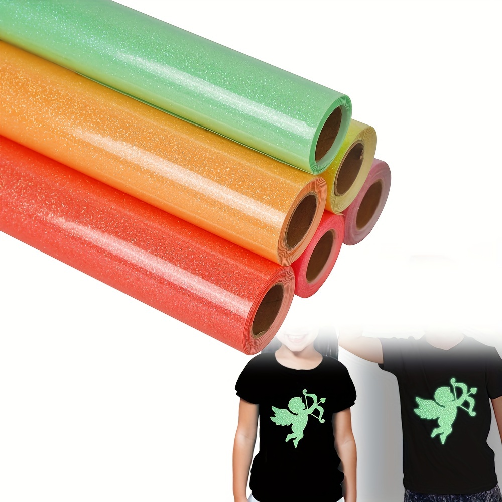Heat Transfer Vinyl Roll - Rolki błyszczącej folii termotransferowej HTV, 30