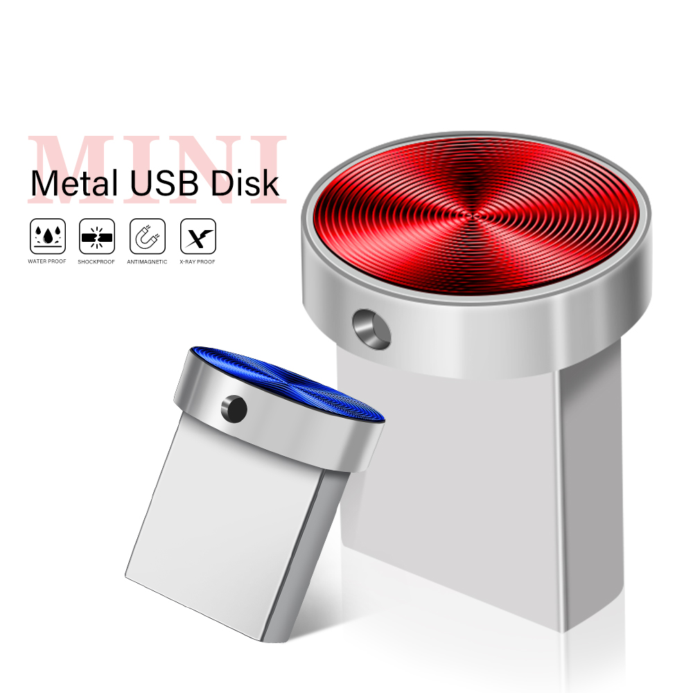 Printing Commercial Drive - Gorąca Wyprzedaż Metalowy Pendrive USB 128GB,