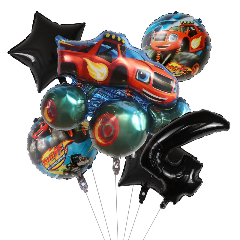1 zestaw Blaze Monster balony  – Foil Transfer Machine recenzja i cena