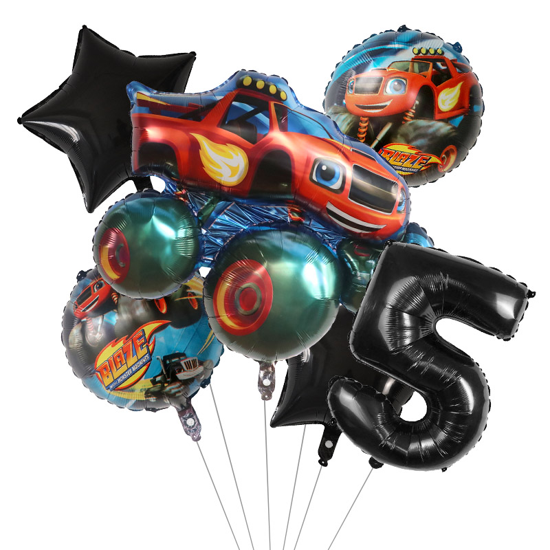 1 zestaw Blaze Monster balony  – Foil Transfer Machine recenzja i cena