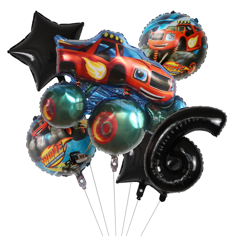1 zestaw Blaze Monster balony  – Foil Transfer Machine recenzja i cena