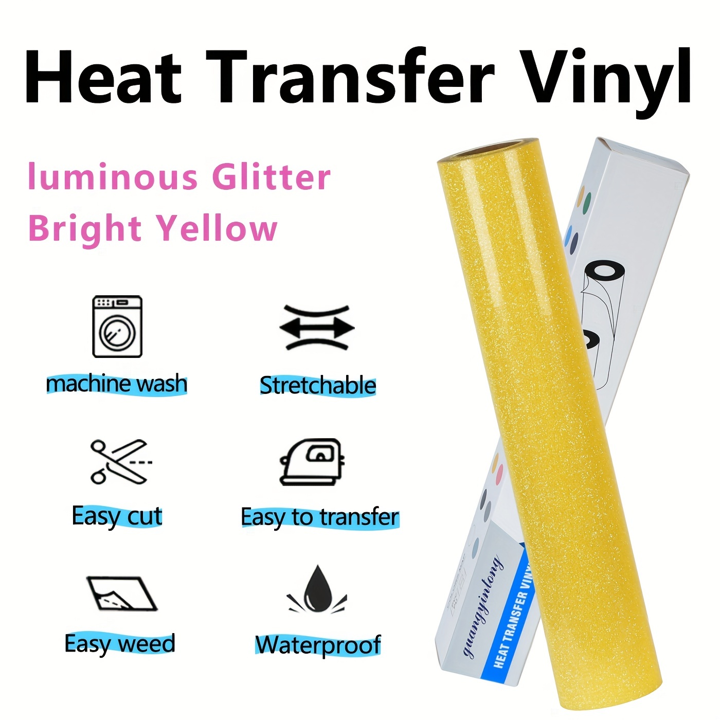 Rolki błyszczącej folii termot – Heat Transfer Vinyl Roll recenzja i cena