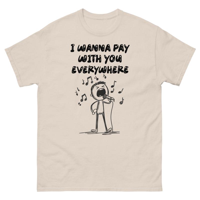 Koszulka I Wanna Pay With You  – Commercial Printing & Packaging Pvt Ltd recenzja i cena