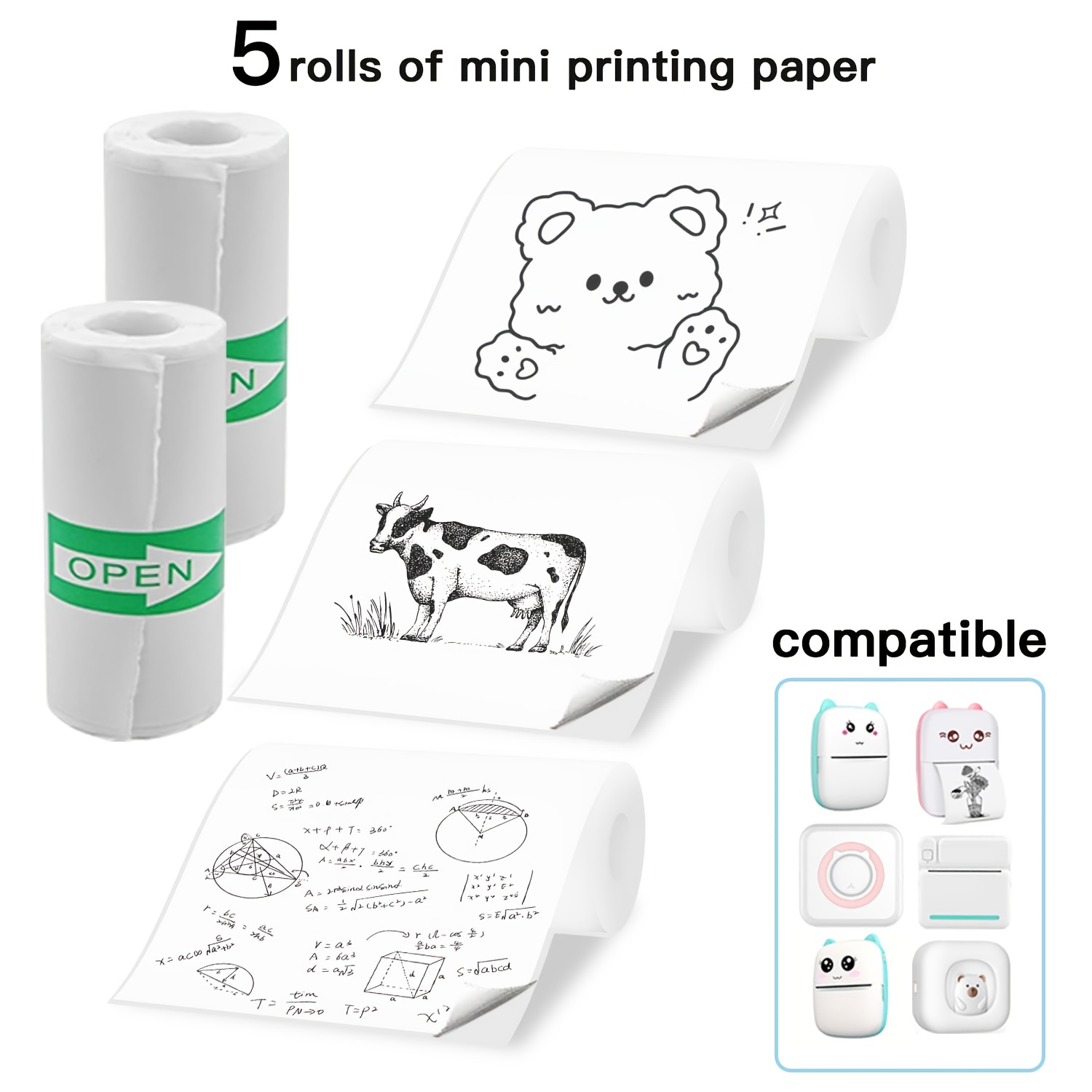 5-10-20 rolek mini papieru do  – Heat Transfer Vinyl Roll recenzja i cena