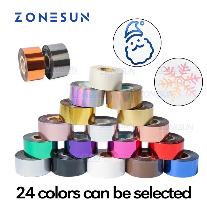ZONESUN 3/4/5cm złoto srebro c – Foil Transfer Machine recenzja i cena