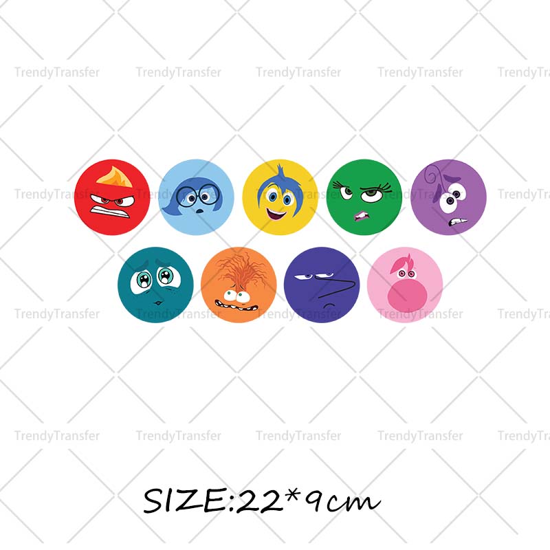 Inside Out Iron on Decals for  – Printable Heat Transfer Vinyl recenzja i cena