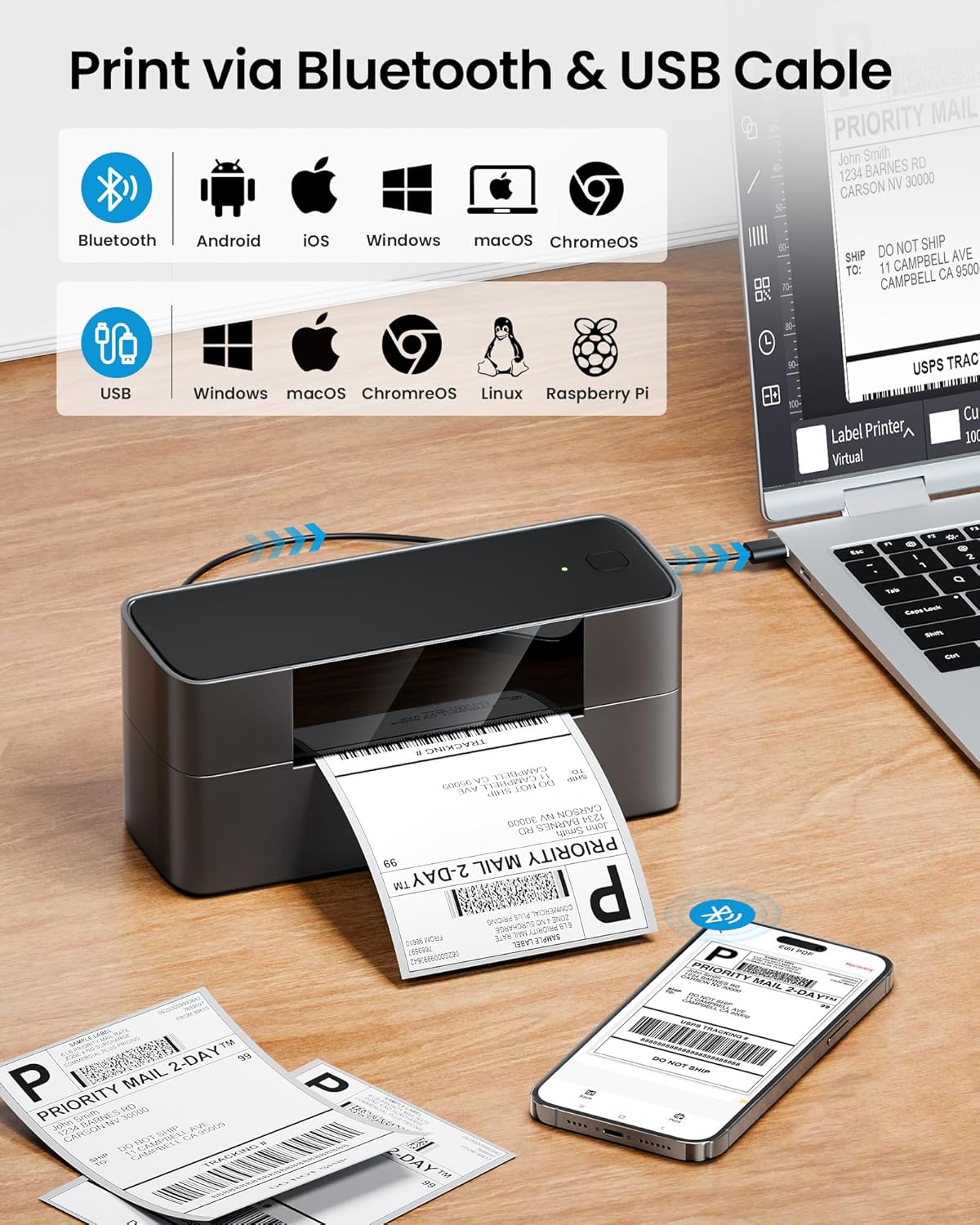 Drukarka etykiet Markfield, te – Commercial Printing Inc recenzja i cena